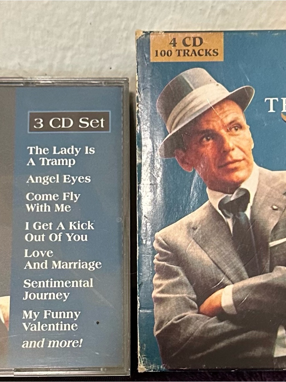 Lot of 2 Frank Sinatra cds sets one 3disc set and one 4 disc set